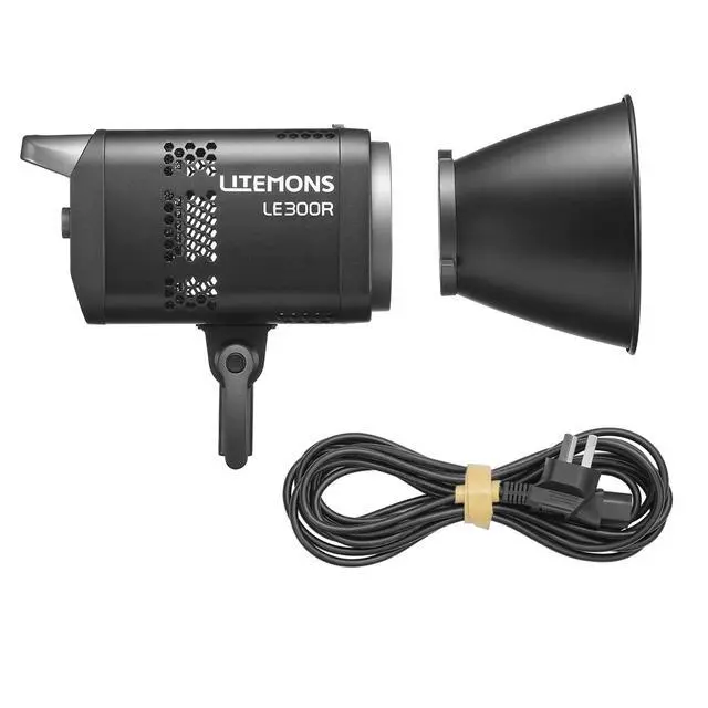 Alt view image 2 of 7 - Godox Litemons LE300R 330W RGB LED Monolight #LE300R BLACK