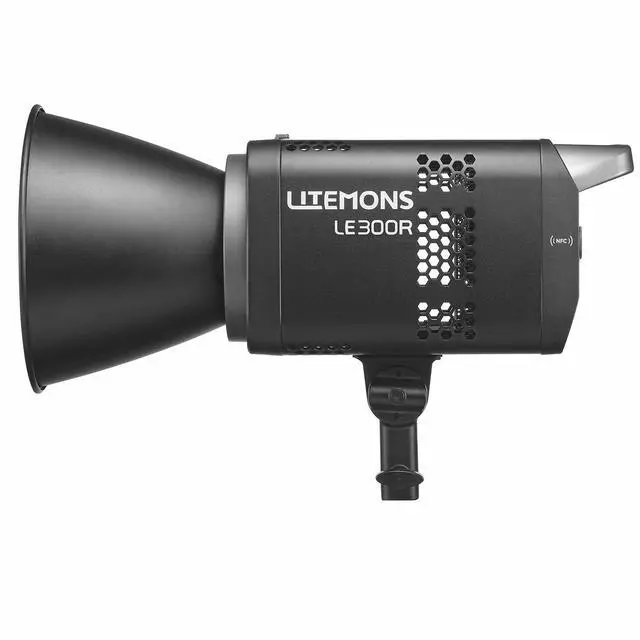 Alt view image 6 of 7 - Godox Litemons LE300R 330W RGB LED Monolight #LE300R BLACK