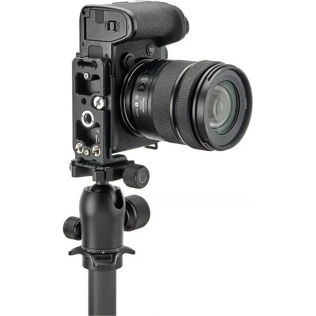 Alt view image 3 of 7 - PAIGE QD-Compatible Dedicated L-bracket for Lumix S5 II G9 II - Darkness