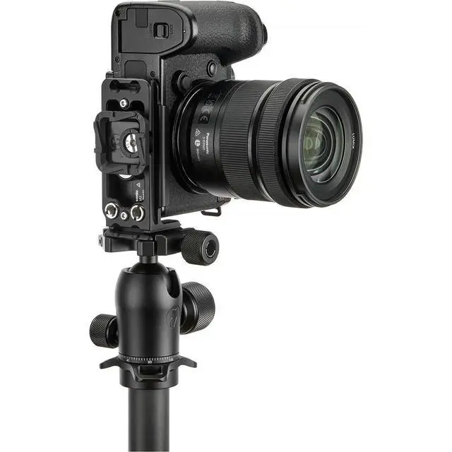 Alt view image 4 of 7 - PAIGE QD-Compatible Dedicated L-bracket for Lumix S5 II G9 II - Darkness