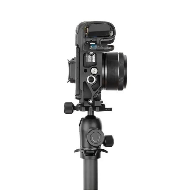Alt view image 6 of 7 - 3 Legged Thing ROXIEQD-B Canon R5/R6 Dedicated L Bracket - Darkness