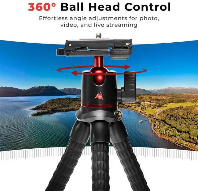 Alt view image 3 of 7 - 3Pod FlexGrip Multifunctional Mini Tripod #3P-FX-10