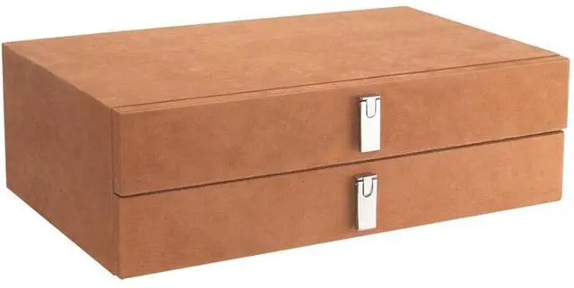 Main image of Barska Suede-Lined Jewelry Storage Drawer Set, Tan #AF13318