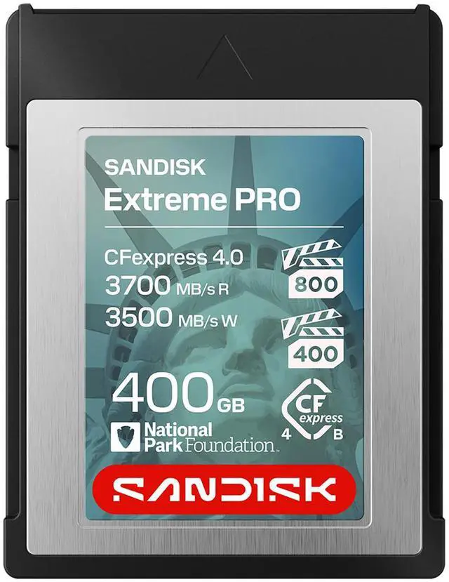 Main image of SanDisk SANDISK Extreme PRO® CFexpress? 4.0 Type B Card ? Lady Liberty Edition