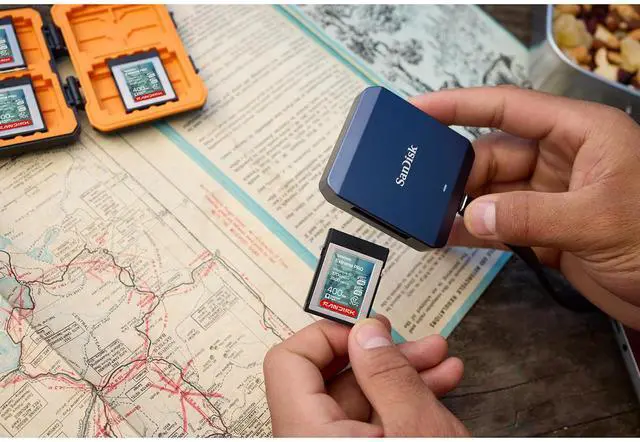 Alt view image 3 of 7 - SanDisk SANDISK Extreme PRO® CFexpress? 4.0 Type B Card ? Lady Liberty Edition