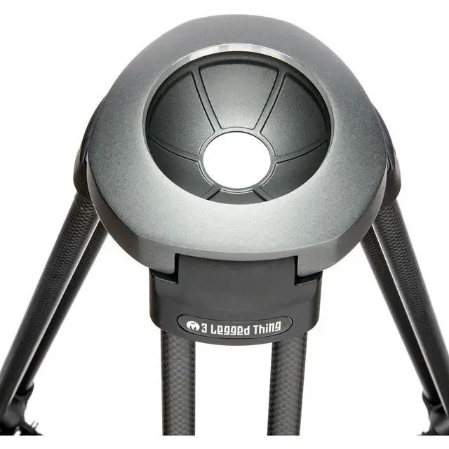 Alt view image 5 of 7 - 3 Legged Thing Hugh 3-Section Carbon Fiber Tripod Leg #HUGH