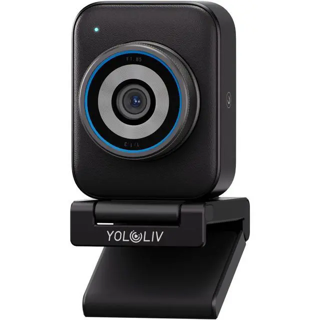 Alt view image 2 of 5 - YoloLiv YoloCam S3 4K Ultra HD AI-Powered Live Streaming Webcam, Black