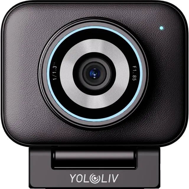 Alt view image 4 of 5 - YoloLiv YoloCam S3 4K Ultra HD AI-Powered Live Streaming Webcam, Black