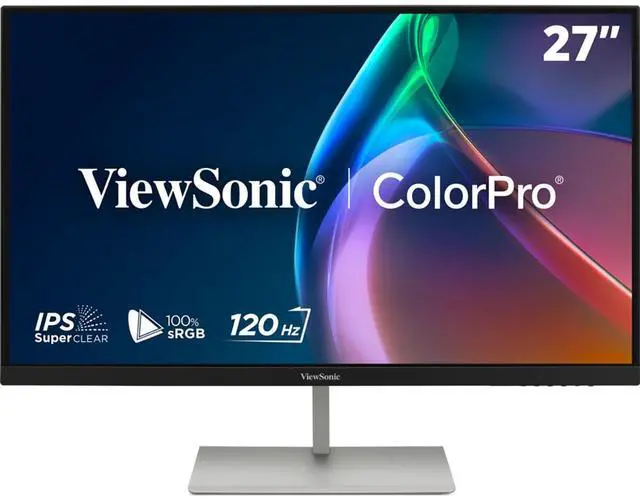 Main image of ViewSonic ColorPro VP2766-2K 27" 16:9 WQHD 120Hz USB-C IPS LED Monitor