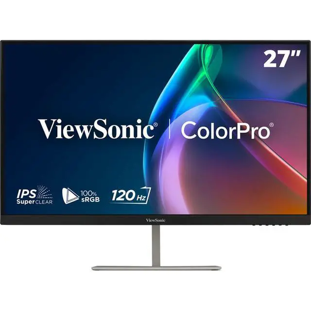 Alt view image 2 of 7 - ViewSonic ColorPro VP2766-2K 27" 16:9 WQHD 120Hz USB-C IPS LED Monitor