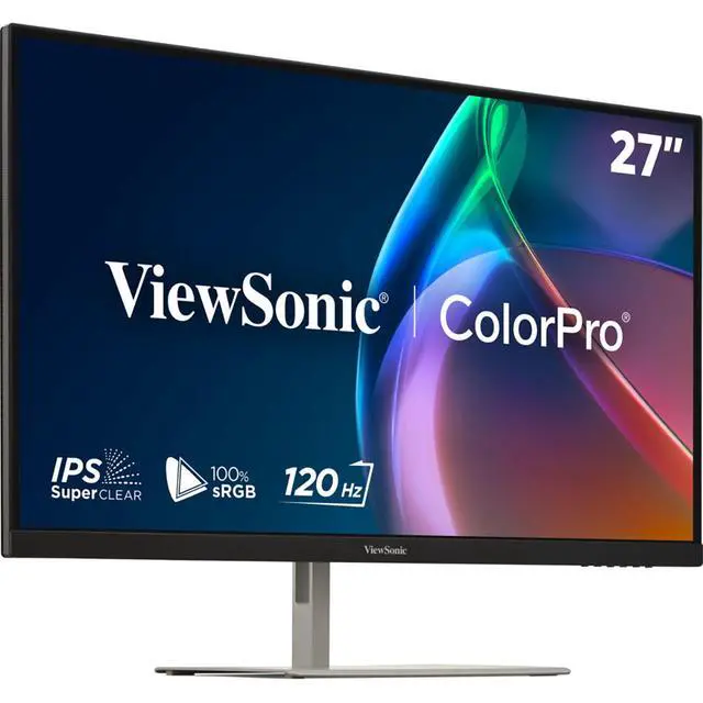 Alt view image 4 of 7 - ViewSonic ColorPro VP2766-2K 27" 16:9 WQHD 120Hz USB-C IPS LED Monitor