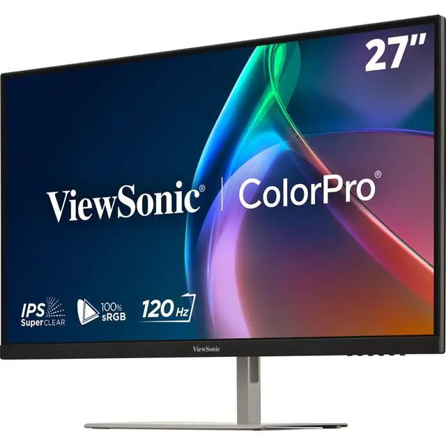 Alt view image 5 of 7 - ViewSonic ColorPro VP2766-2K 27" 16:9 WQHD 120Hz USB-C IPS LED Monitor