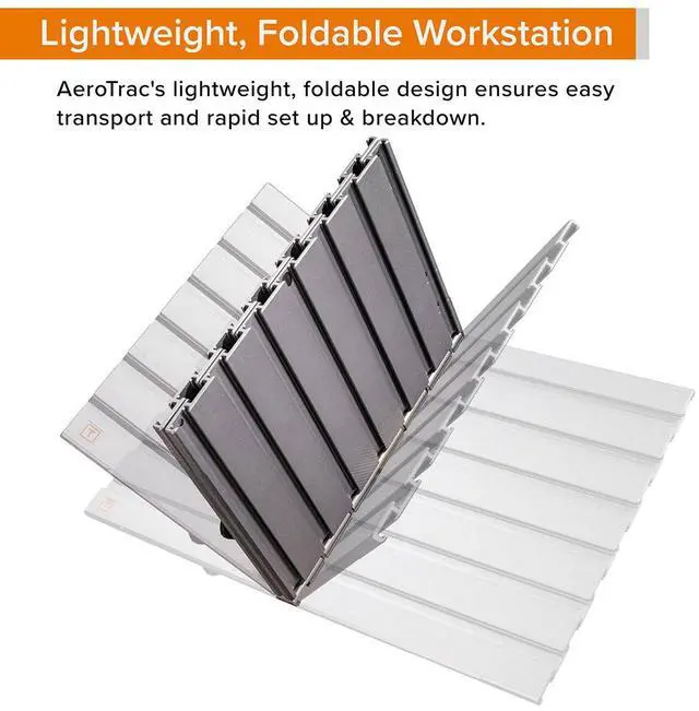 Alt view image 7 of 7 - Tether Tools AeroTrac Workstation Foldable Pro Kit #ATWS-PROKIT