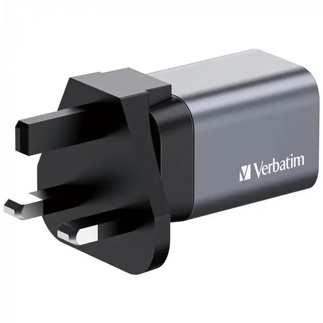 Alt view image 15 of 19 - Verbatim 35W 2-Port GaN Wall Charger - 35 W - 120 V AC, 230 V AC Input - 1