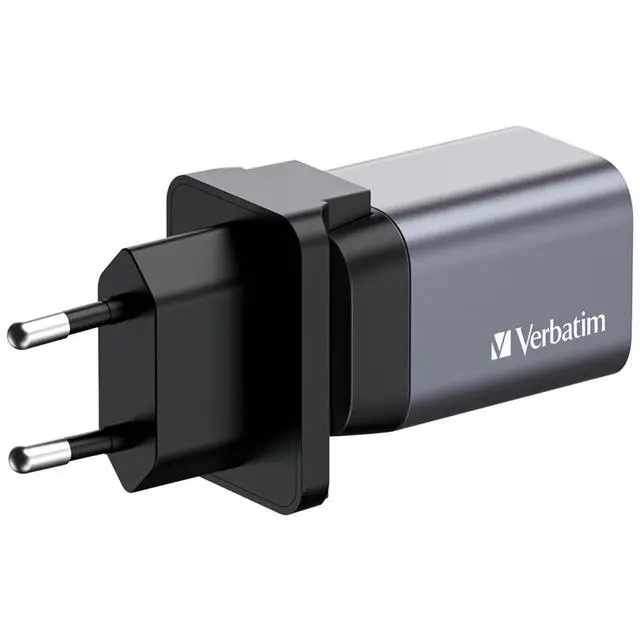 Alt view image 16 of 19 - Verbatim 35W 2-Port GaN Wall Charger - 35 W - 120 V AC, 230 V AC Input - 1