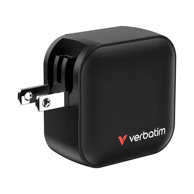 Alt view image 12 of 15 - Verbatim Mini GaN Charger 70W 3 Port - 70 W - 120 V AC, 230 V AC Input - 1