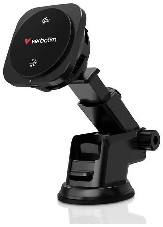 Main image of Verbatim Charge 'n' Drive Qi2 15W Magnetic Wireless Car Charger #31861
