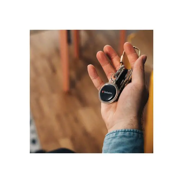 Alt view image 4 of 8 - Verbatim VERBATIM MY FINDER TRACKER COIN BLUETOOTH COIN BLACK