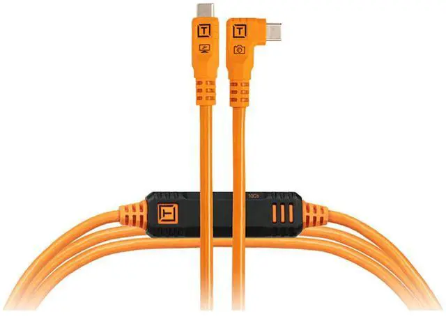 Main image of Tether Tools TetherPro Optima 10G USB-C, 3' (1m), S #CUC03G2B-ORG