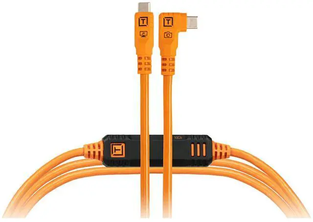Main image of Tether Tools TetherPro Optima 10G USB-C, 10' (3m) #CUC10RTG2B-ORG