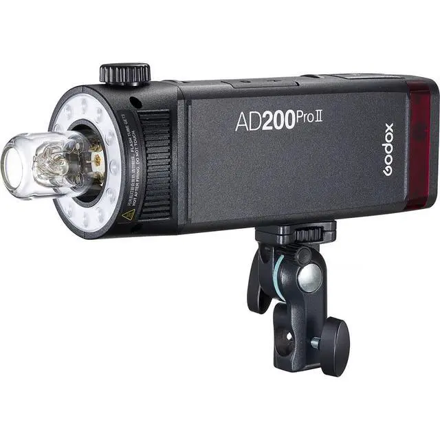 Alt view image 4 of 5 - Godox AD200Pro II TTL Pocket Flash with Microfiber Cleaning Cloth #AD200PROII A