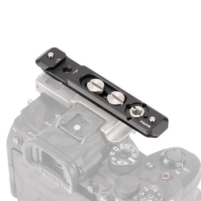 Alt view image 2 of 7 - Tilta Multi-Functional NATO Mounting Plate, Black #TA-NTMP-B