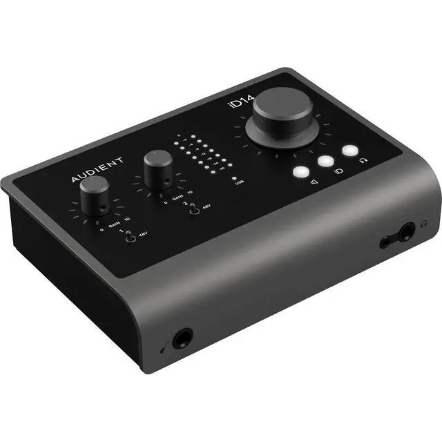 Alt view image 11 of 16 - Audient ID14 MKII 2 channel USB2 Interface and Monitoring