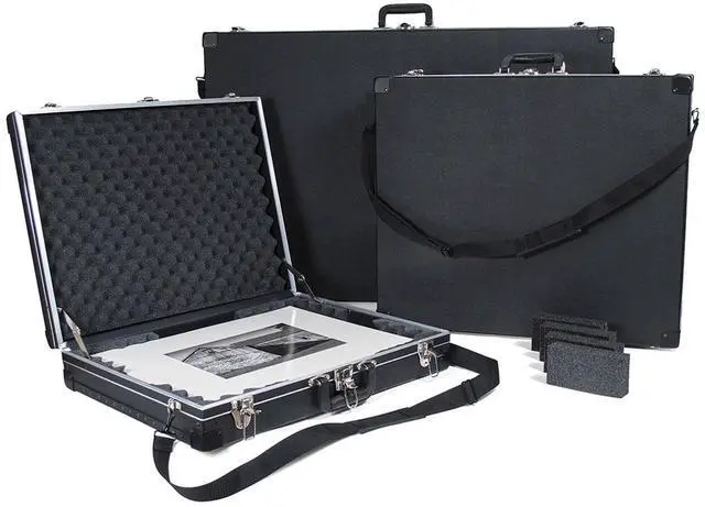 Main image of Archival Methods 22.25x26.25x5" Art Carry Case w/Shoulder Strap & Foam Blocks