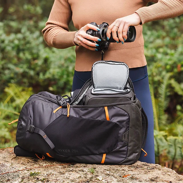 Alt view image 3 of 4 - Cotton Carrier COTTON 25L Daypack from the Hyker #930BLK
