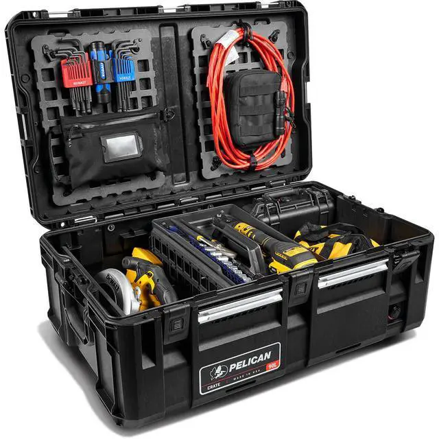 Alt view image 4 of 7 - Pelican Pelican The Modular Store & Go Pelican Case, BLACK #CR90-0010-BLK