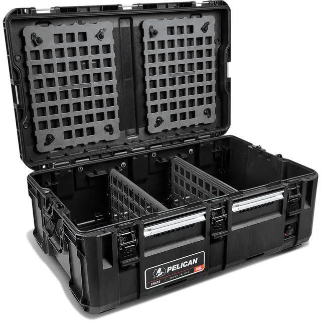 Alt view image 3 of 7 - Pelican Pelican The Modular Store & Go Pelican Case, BLACK #CR90-0010-BLK