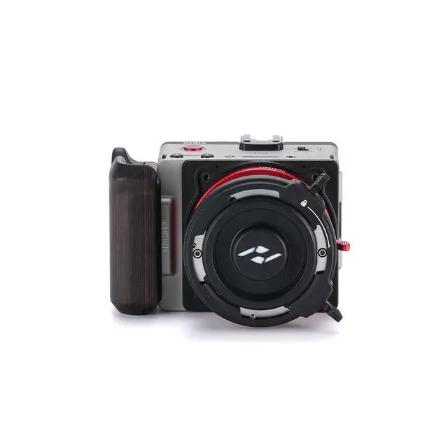 Alt view image 2 of 7 - Tilta Wooden Handle and Side Plate Kit for Kinefinity Vista #TA-T105-WHK-B