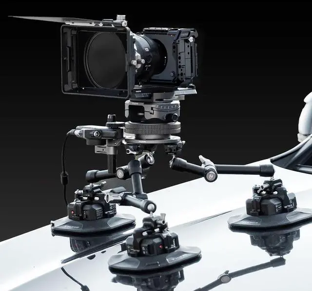 Alt view image 7 of 7 - Tilta Tilta Camera Cage for Sony FX5 Base Kit - Titanium Gray #TA-T108-A-TG