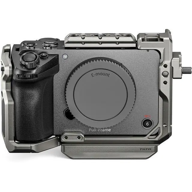 Alt view image 2 of 7 - Tilta Tilta Full Camera Cage for Sony FX5 - Titanium Gray #TA-T108-FCC-TG