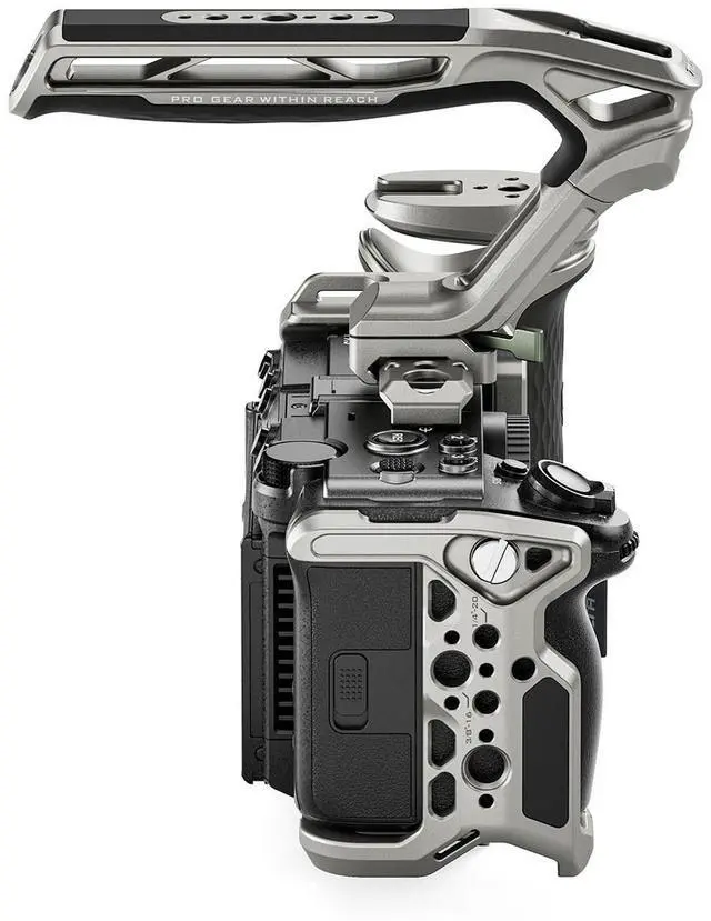 Alt view image 4 of 7 - Tilta Tilta Camera Cage for Sony FX5 Base Kit - Titanium Gray #TA-T108-A-TG