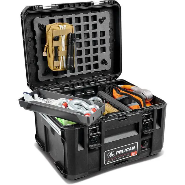 Alt view image 7 of 7 - Pelican Pelican CRATE 45L Inner Tray #CR45-TRAY-WG