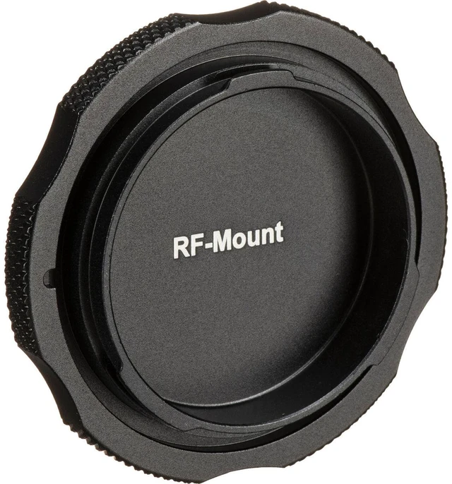 Alt view image 2 of 2 - Kondor Blue Aluminum Body Cap for Canon RF Mount Cameras, Raven Black