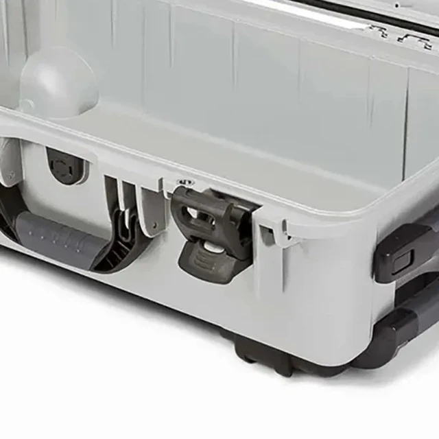 Alt view image 3 of 7 - Nanuk 935 Wheeled Waterproof Case w/Foam Insert for ARRI Hi-5, Silver, OB