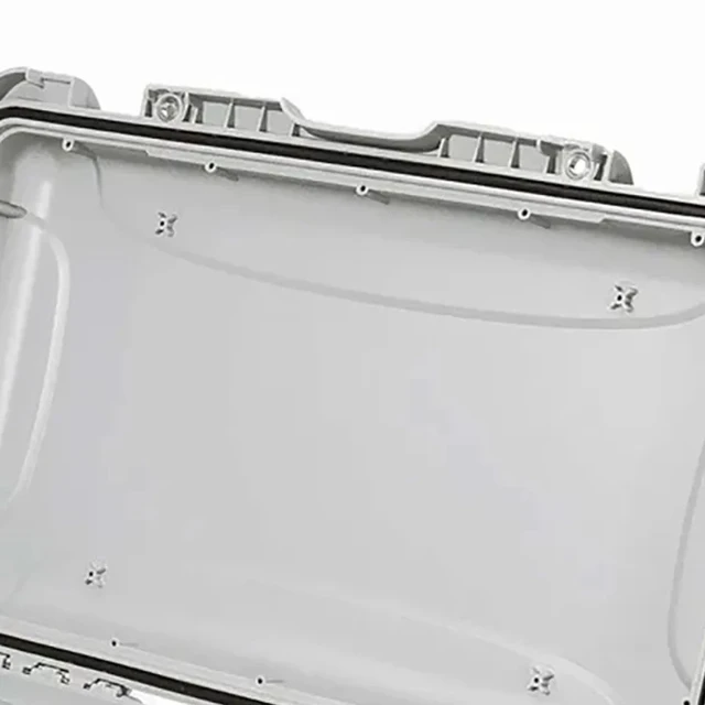 Alt view image 7 of 7 - Nanuk 935 Wheeled Waterproof Case w/Foam Insert for ARRI Hi-5, Silver, OB
