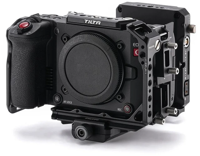 Main image of Tilta Full Camera Cage Power Kit for Canon C50, Black #TA-T93-C-B