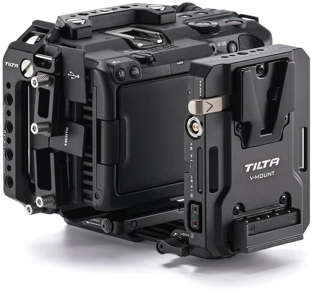 Alt view image 3 of 6 - Tilta Full Camera Cage Power Kit for Canon C50, Black #TA-T93-C-B