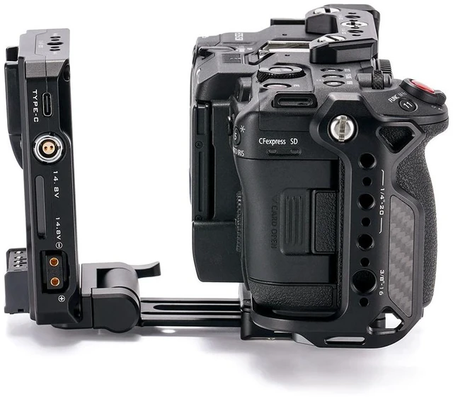 Alt view image 4 of 6 - Tilta Full Camera Cage Power Kit for Canon C50, Black #TA-T93-C-B
