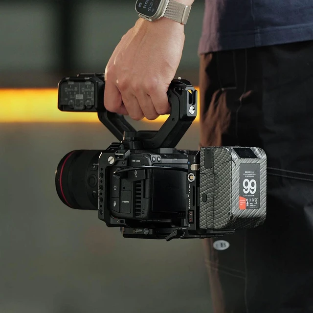 Alt view image 6 of 6 - Tilta Full Camera Cage Power Kit for Canon C50, Black #TA-T93-C-B