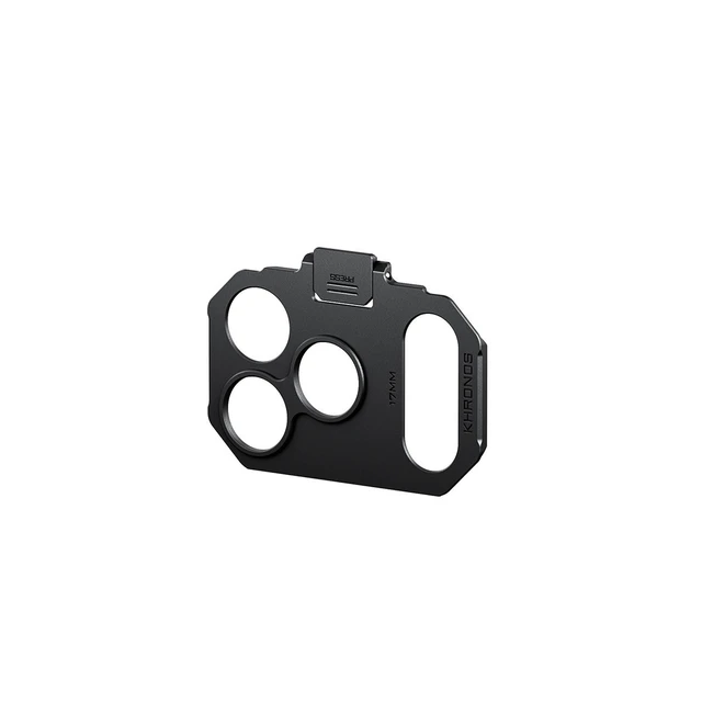 Alt view image 2 of 2 - Tilta 17mm Khronos Thread Lens Adapter for Apple iPhone 17 Pro, Space Gray