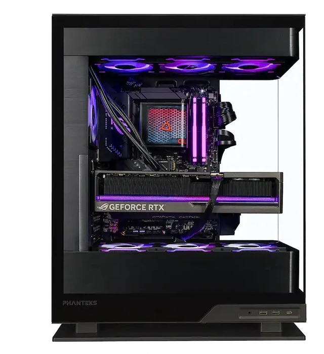Alt view image 6 of 11 - CLX Ra Gaming Desktop - Liquid Cooled AMD Ryzen 9 9950X3D 4.3GHz 16-Core Processor, 96GB DDR5 Memory, GeForce RTX 5090 32GB GDDR7 Graphics, 4TB SSD, WiFi, Windows 11 Pro 64-bit