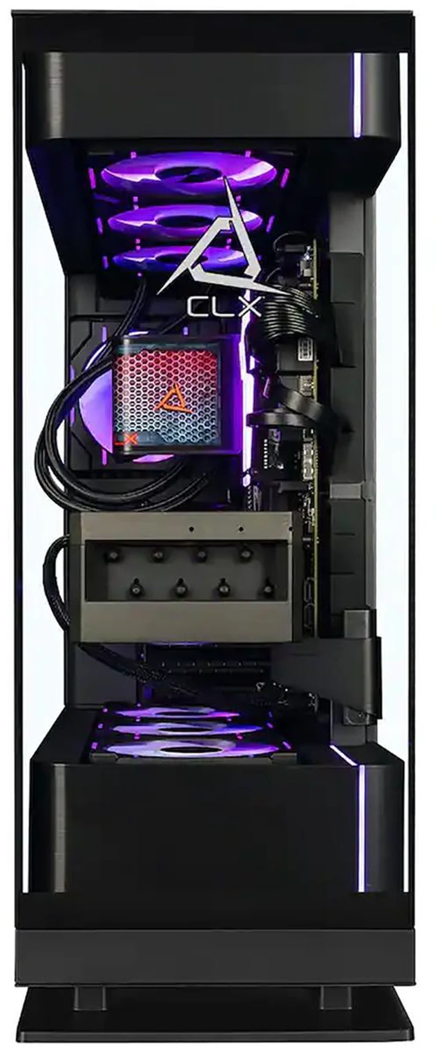 Alt view image 8 of 11 - CLX Ra Gaming Desktop - Liquid Cooled AMD Ryzen 9 9950X3D 4.3GHz 16-Core Processor, 96GB DDR5 Memory, GeForce RTX 5090 32GB GDDR7 Graphics, 4TB SSD, WiFi, Windows 11 Pro 64-bit