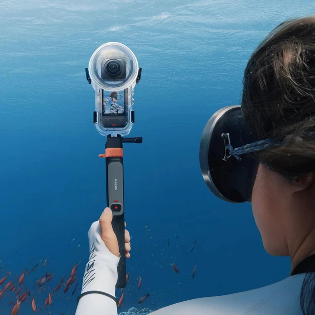 Alt view image 6 of 7 - Insta360 Underwater Selfie Stick with Remote for X4 Air, X5, Insta360 Ace Pro 2