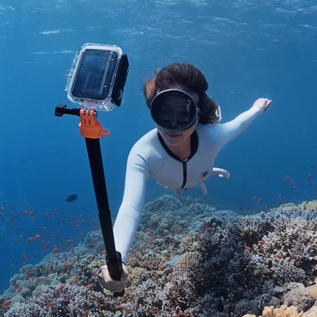 Alt view image 7 of 7 - Insta360 Underwater Selfie Stick with Remote for X4 Air, X5, Insta360 Ace Pro 2