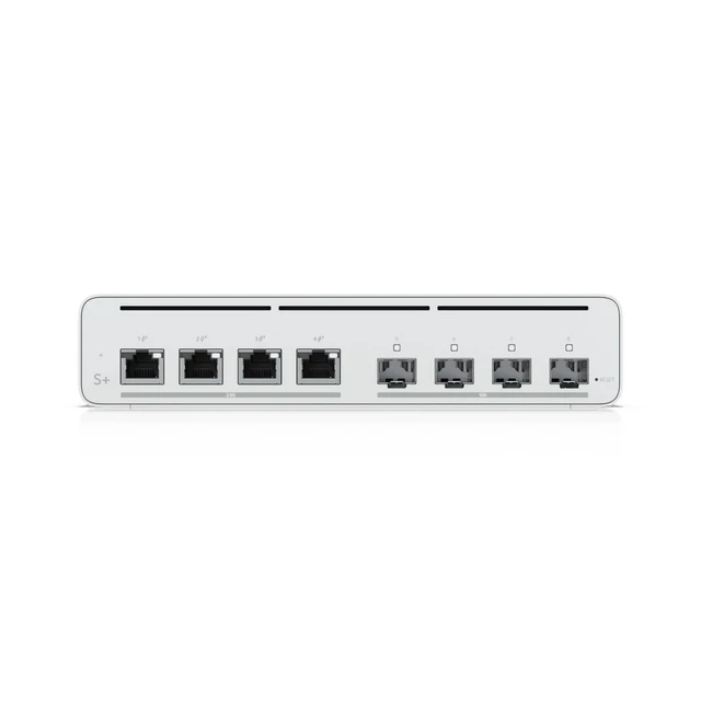 Alt view image 4 of 7 - Ubiquiti Networks UISP Switch Plus 4-Port 160W PoE Managed Switch, 4x SFP+ Ports