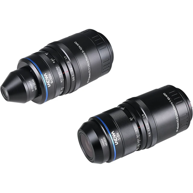 Alt view image 3 of 5 - Venus Laowa Aksen 17.5mm 45mm Ultra Macro APO 2-Lens Kit for MFT